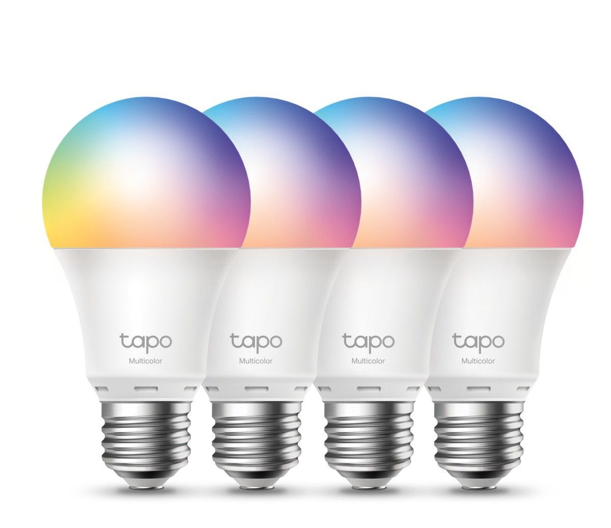 TP-Link Tapo L530E Smart Wi-Fi Light Bulb Multicolor (4-pack)