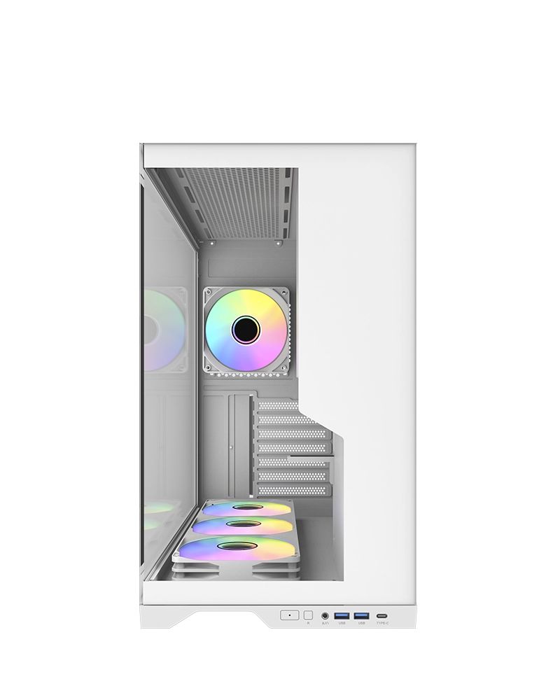 RaidMax Infinita i700 Tempered Glass White