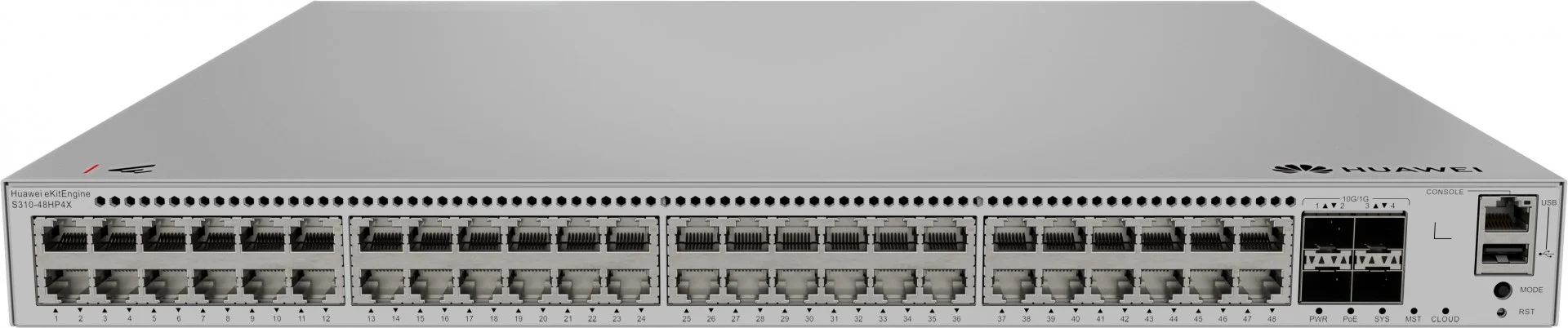 Huawei S310-48HP4X 48-ports Gigabit PoE+ & 4x10GE SFP+ Switch
