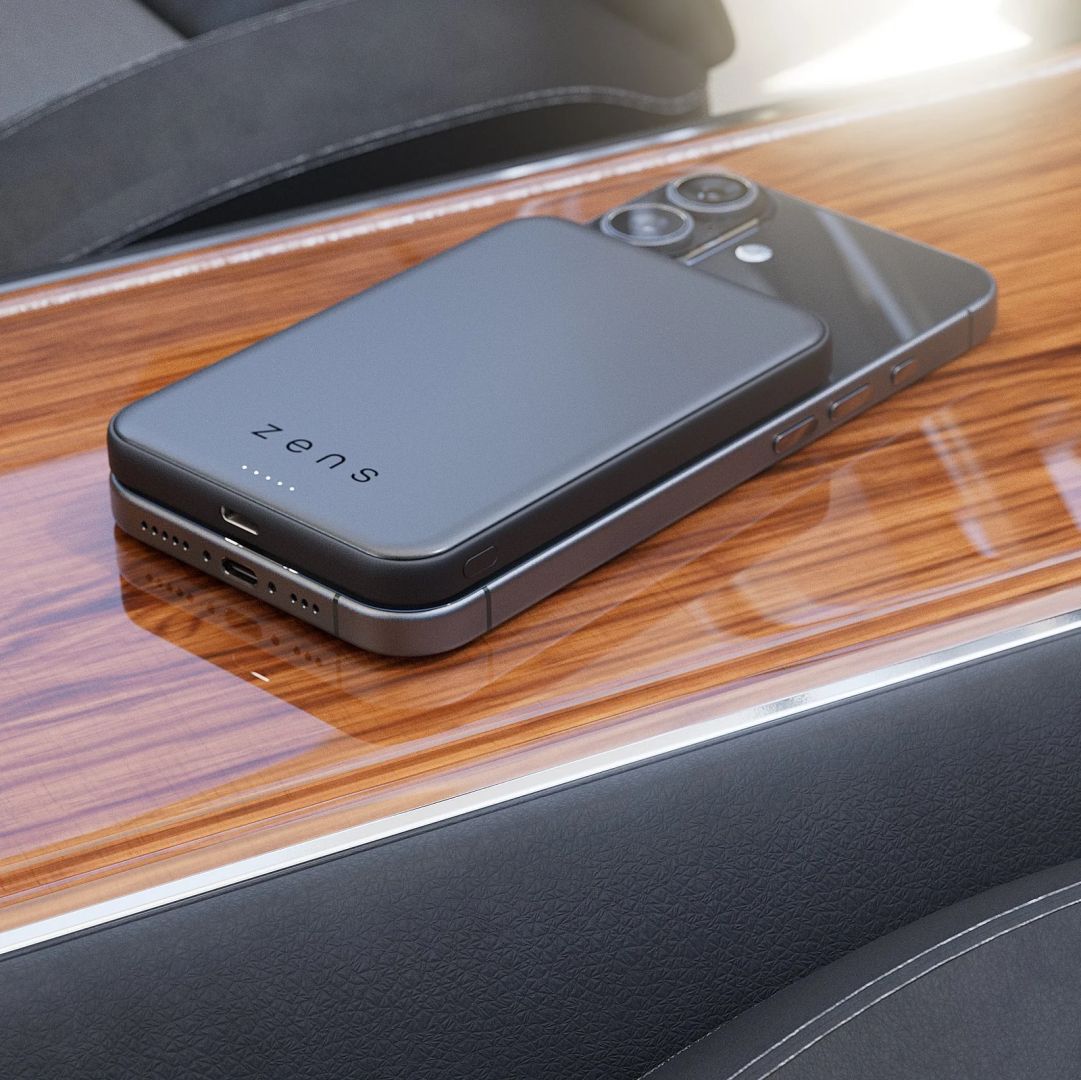 Zens Semi Solid State 5000mAh PowerBank Black