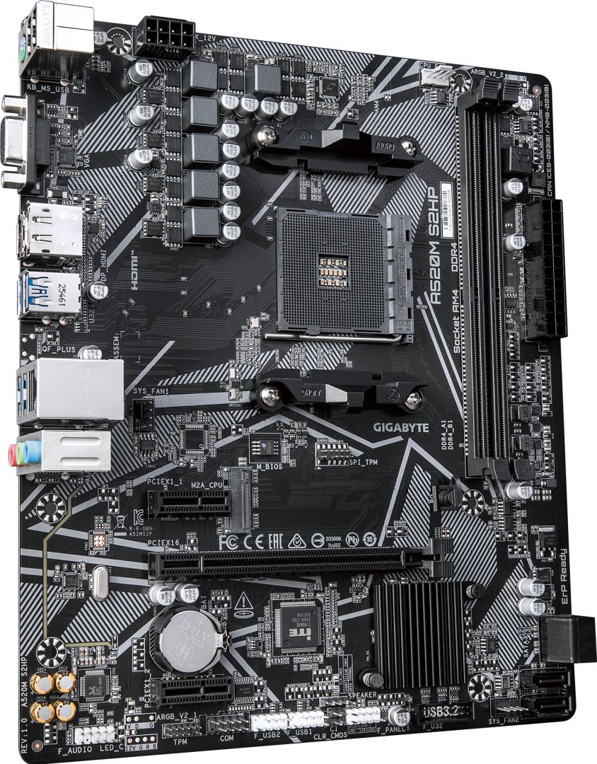 Gigabyte A520M S2HP
