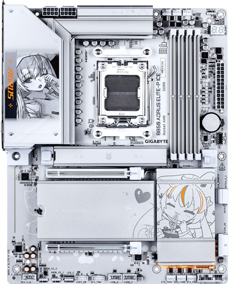 Gigabyte B850 AORUS ELITE-P ICE