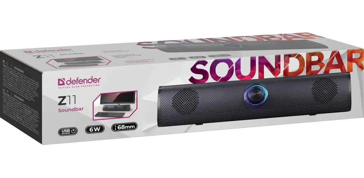Defender Z11 Soundbar Black