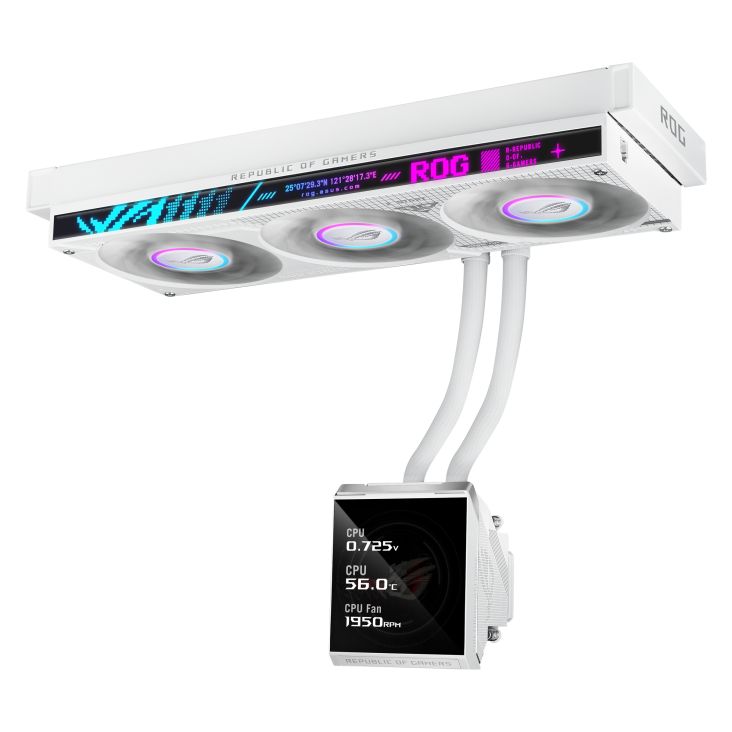 Asus ROG Strix SLC IV 360 ARGB LCD White Edition