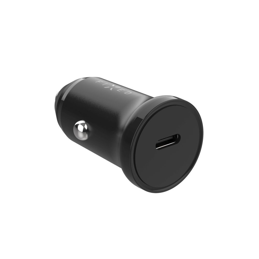 FIXED USB-C autós töltő 20W, fekete, FIXCC20N-C-BK