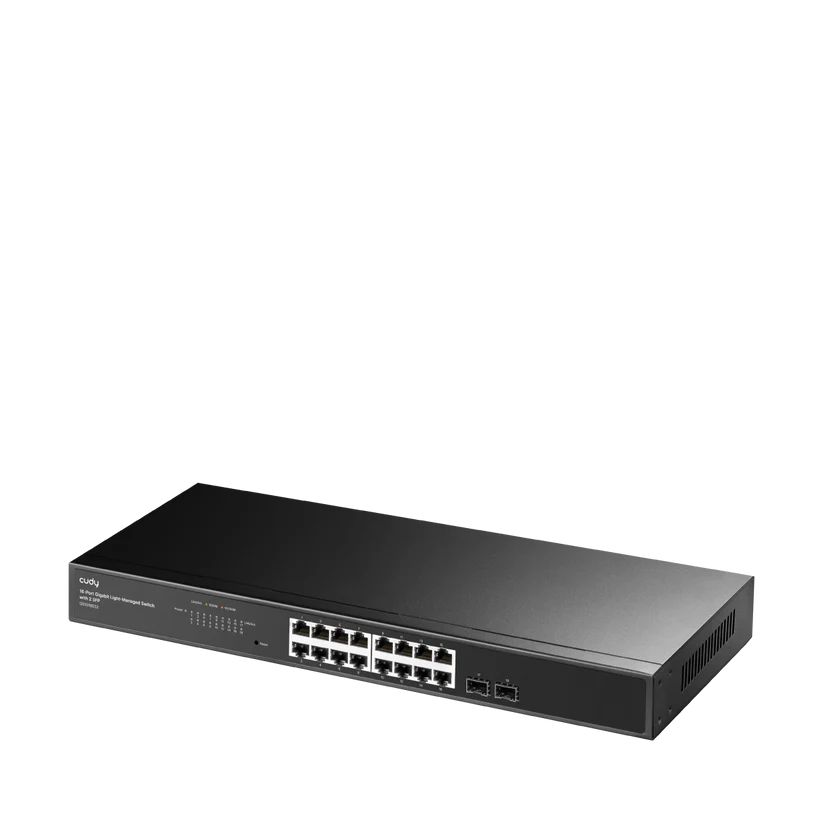 Cudy GS1016ES2 16-Port Gigabit Light-Managed Switch with 2 SFP