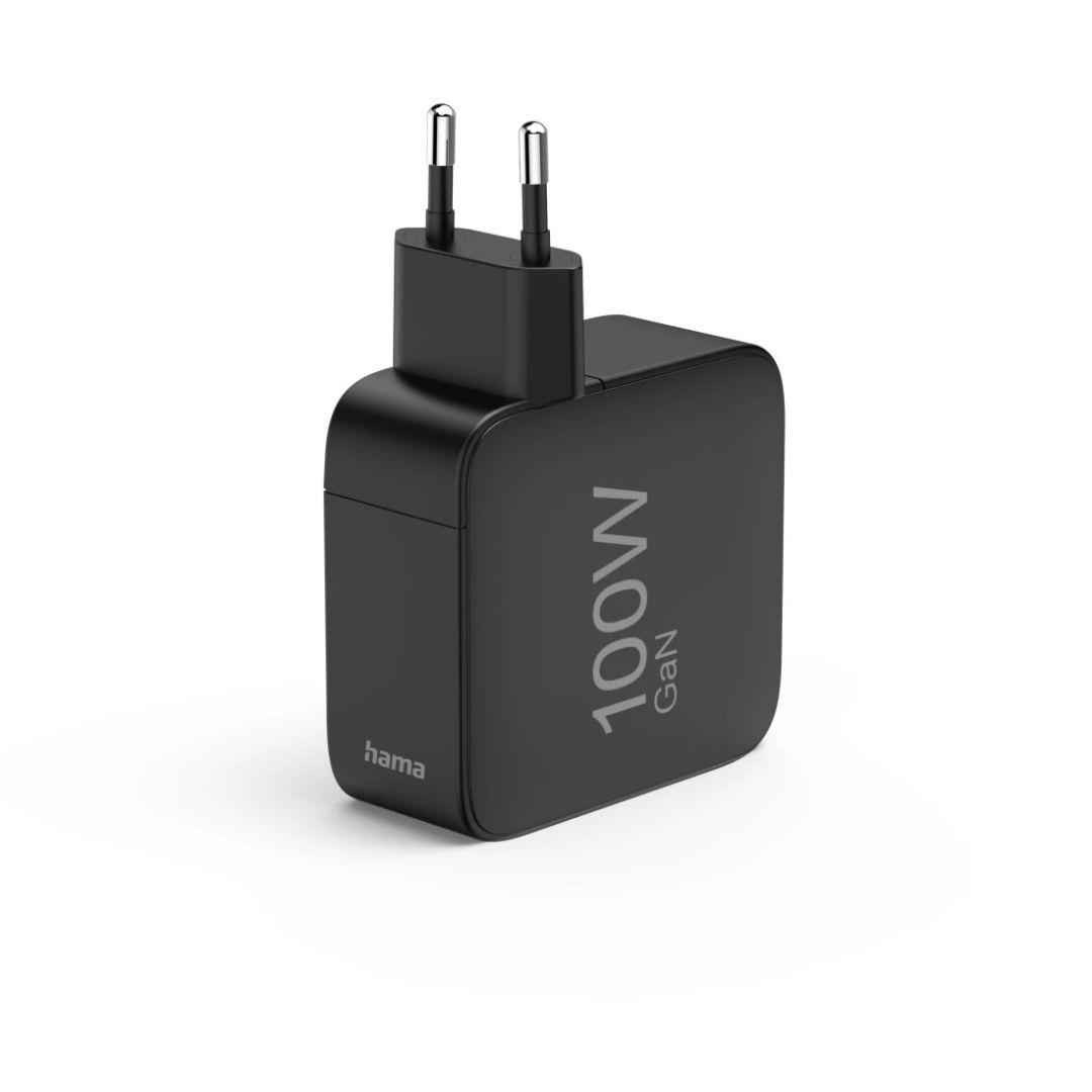 Hama Fast Charger GaN 100W Black