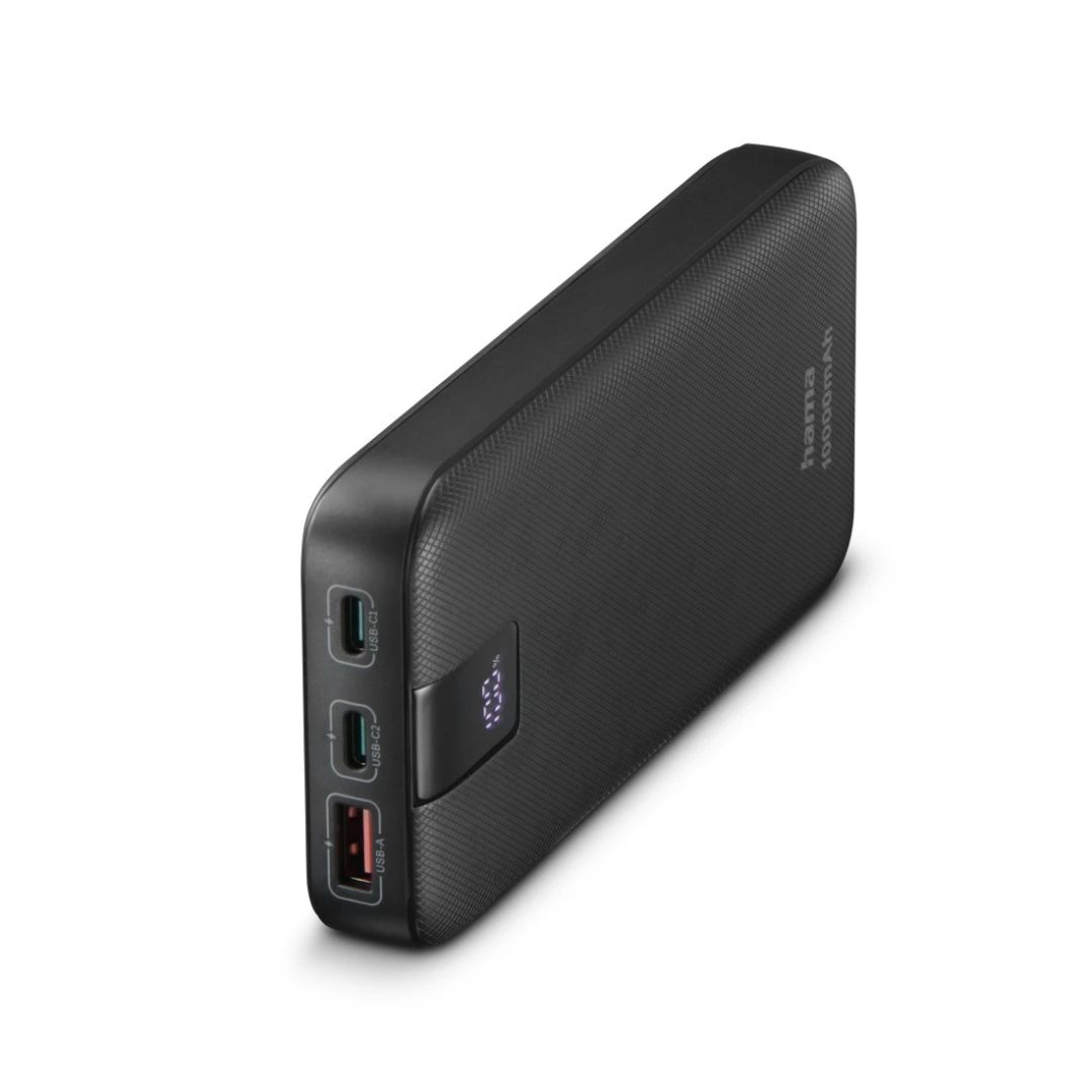 Hama Power Pack PD 10 10000mAh PowerBank Black