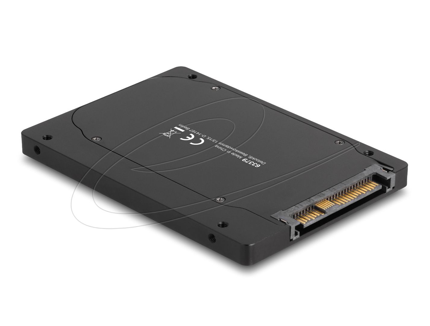 DeLock 2.5″ Converter U.2 SFF-8639 to M.2 NVMe Key M 7mm Black