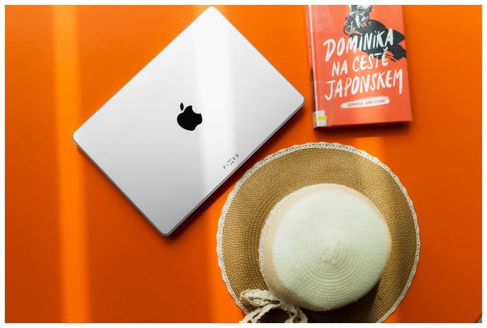 FIXED Pure átlátszó védőtok Apple MacBook Pro 13.3“ (2016/2017/2018/2019/2020) notebookokhoz, FIXPU-1195