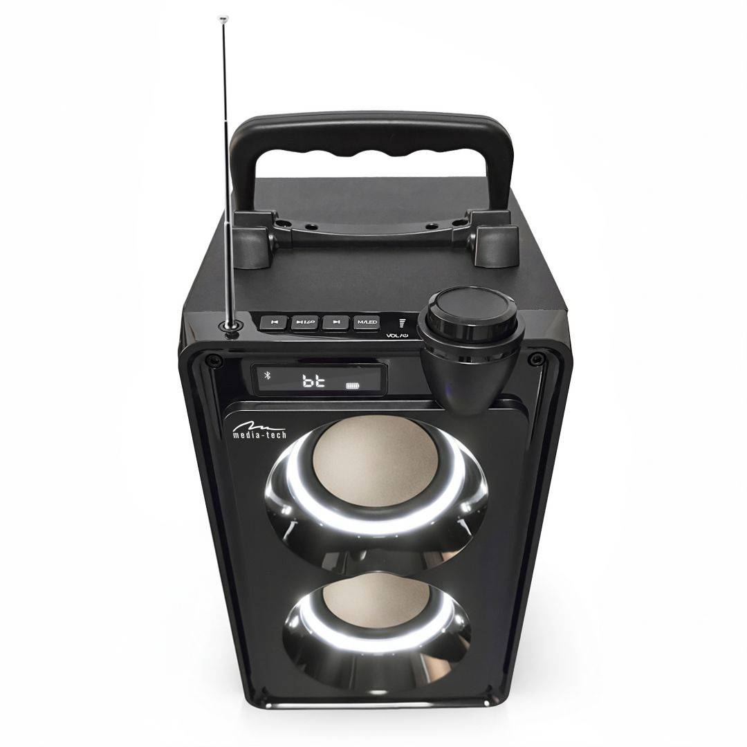 Media-Tech MT3186BT OVERBOX Bluetooth Speaker Black