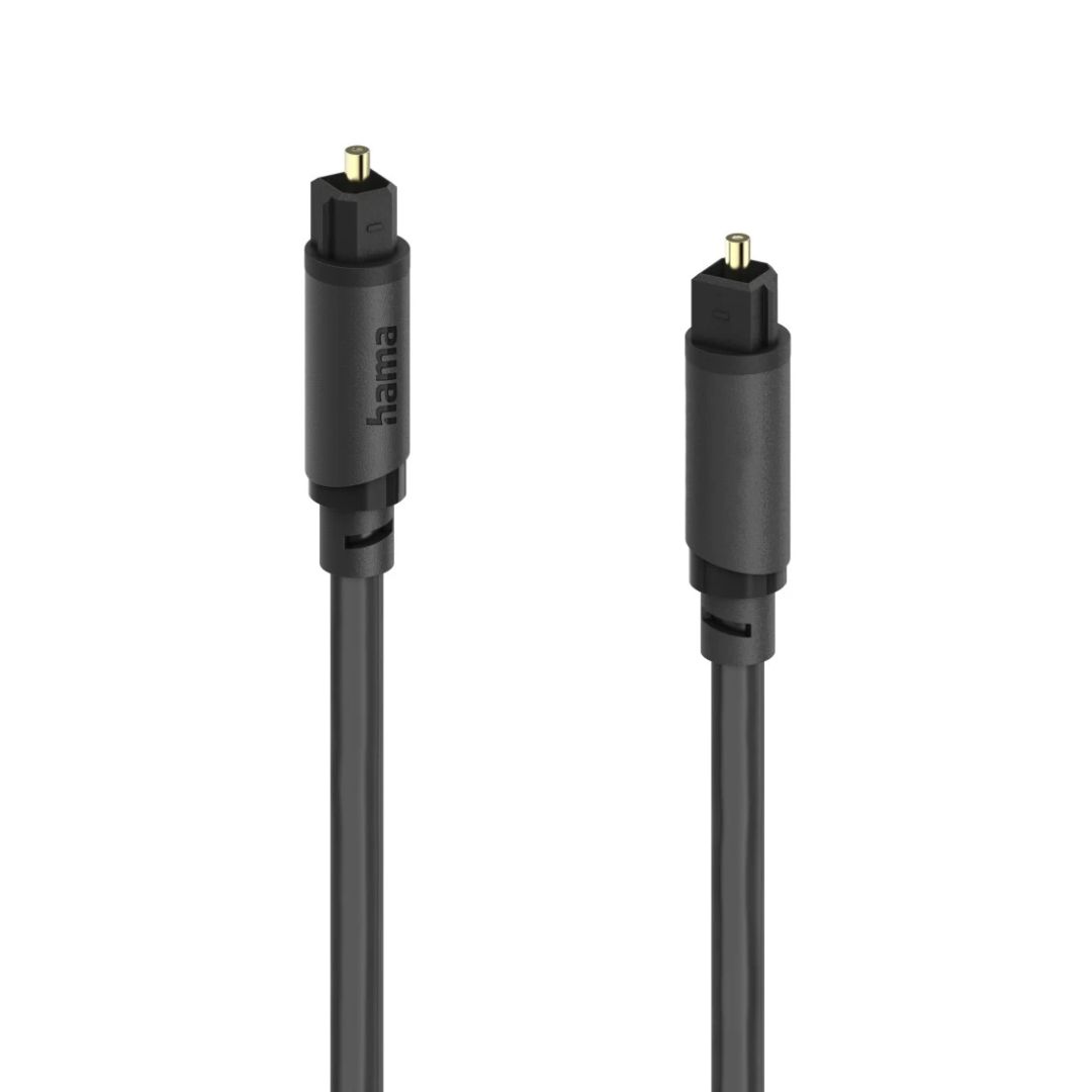 Hama Audio optical cable ODT connector (Toslink) 1,5m Black