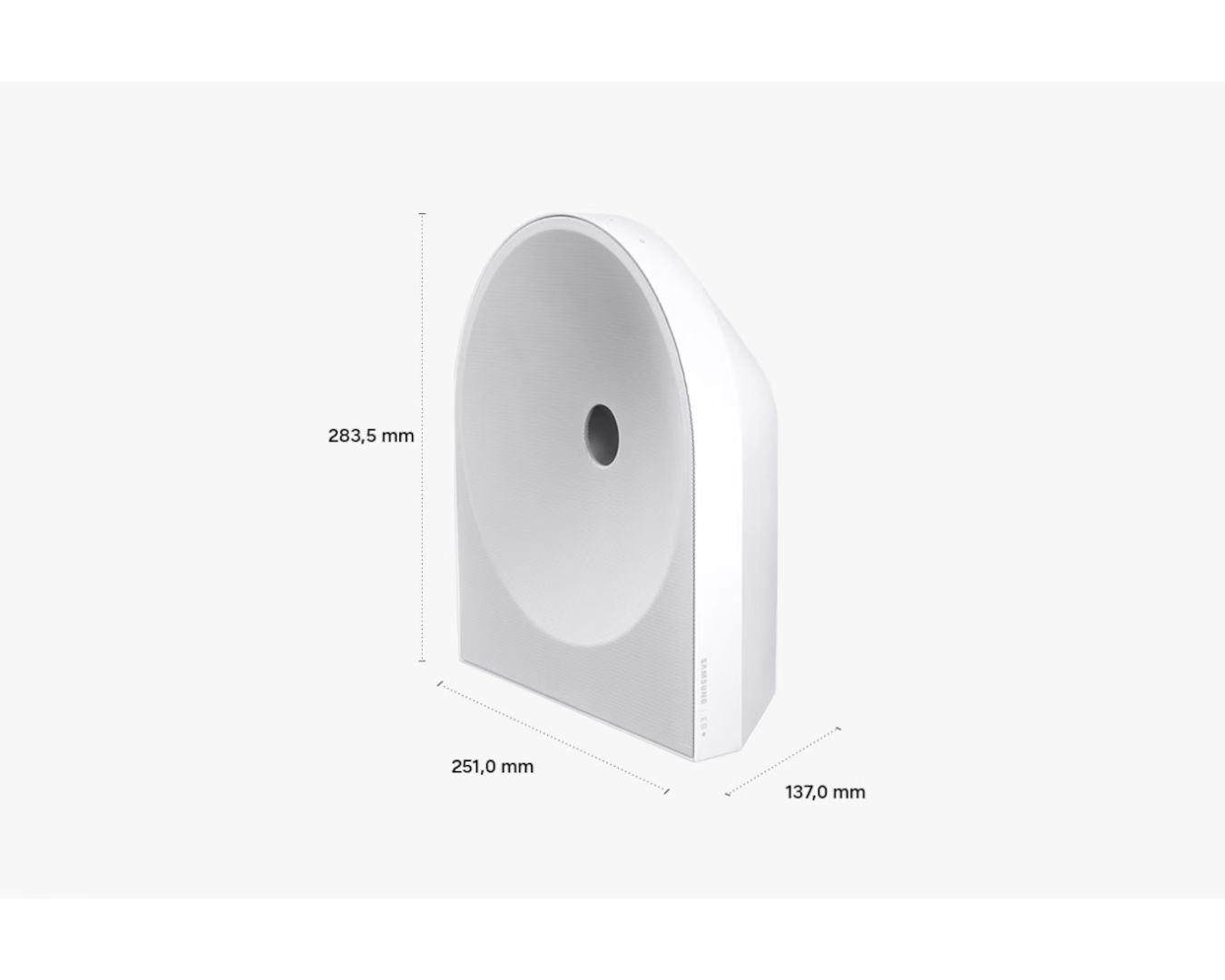 Samsung Music Studio 5 LS51H WiFi-Bluetooth Wireless Speaker (2026) White