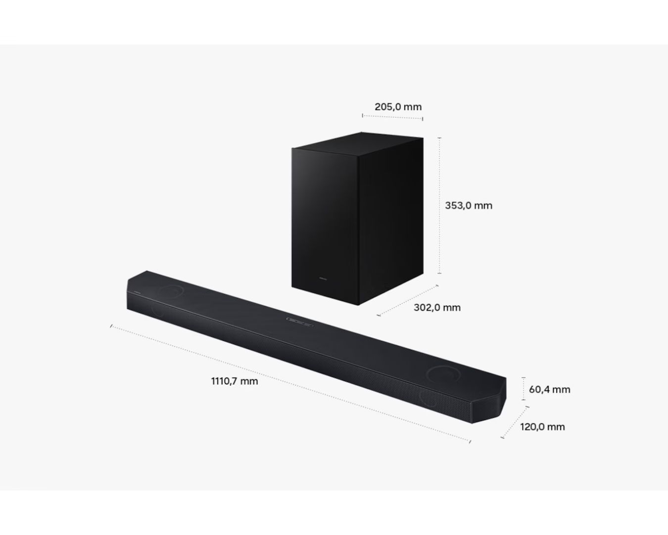 Samsung HW-Q600H Soundbar Black