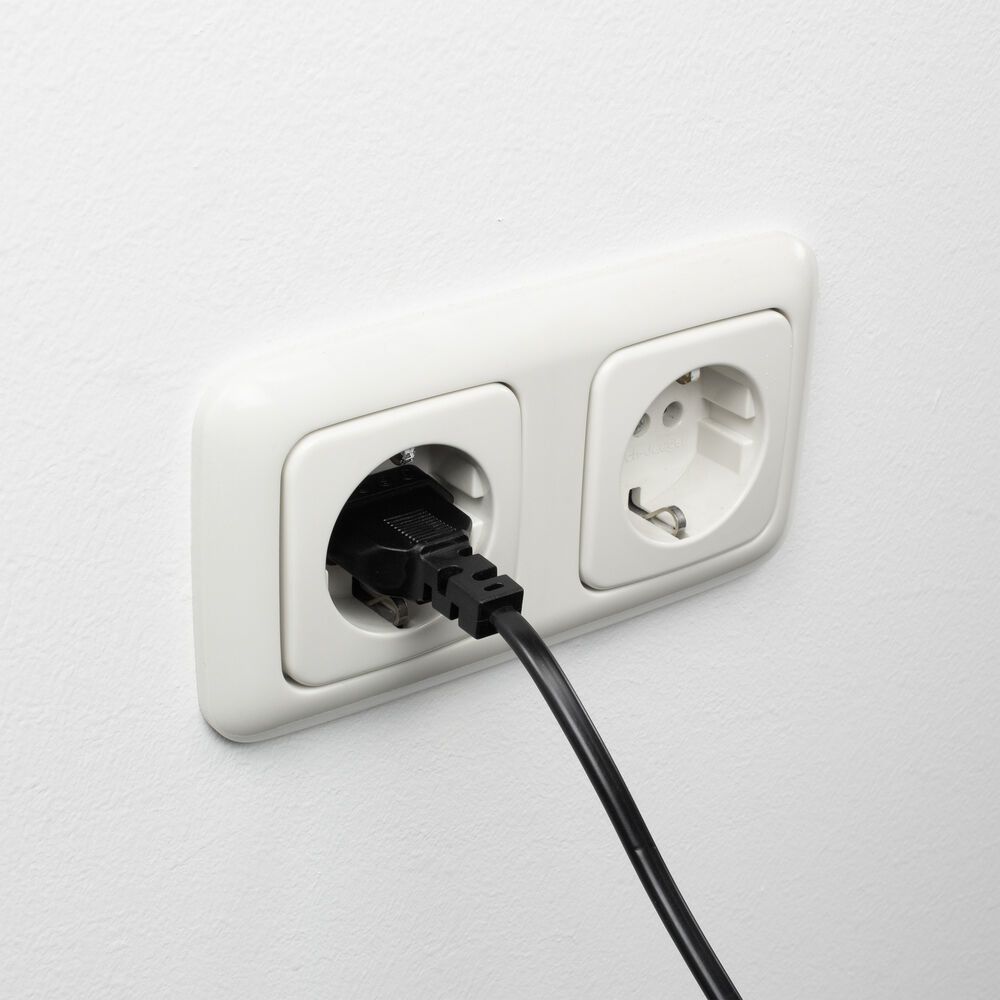ACT AK5419 Powercord Euro male - C7 female 5m Black