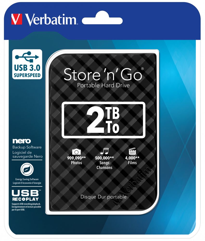Verbatim 2TB 2,5