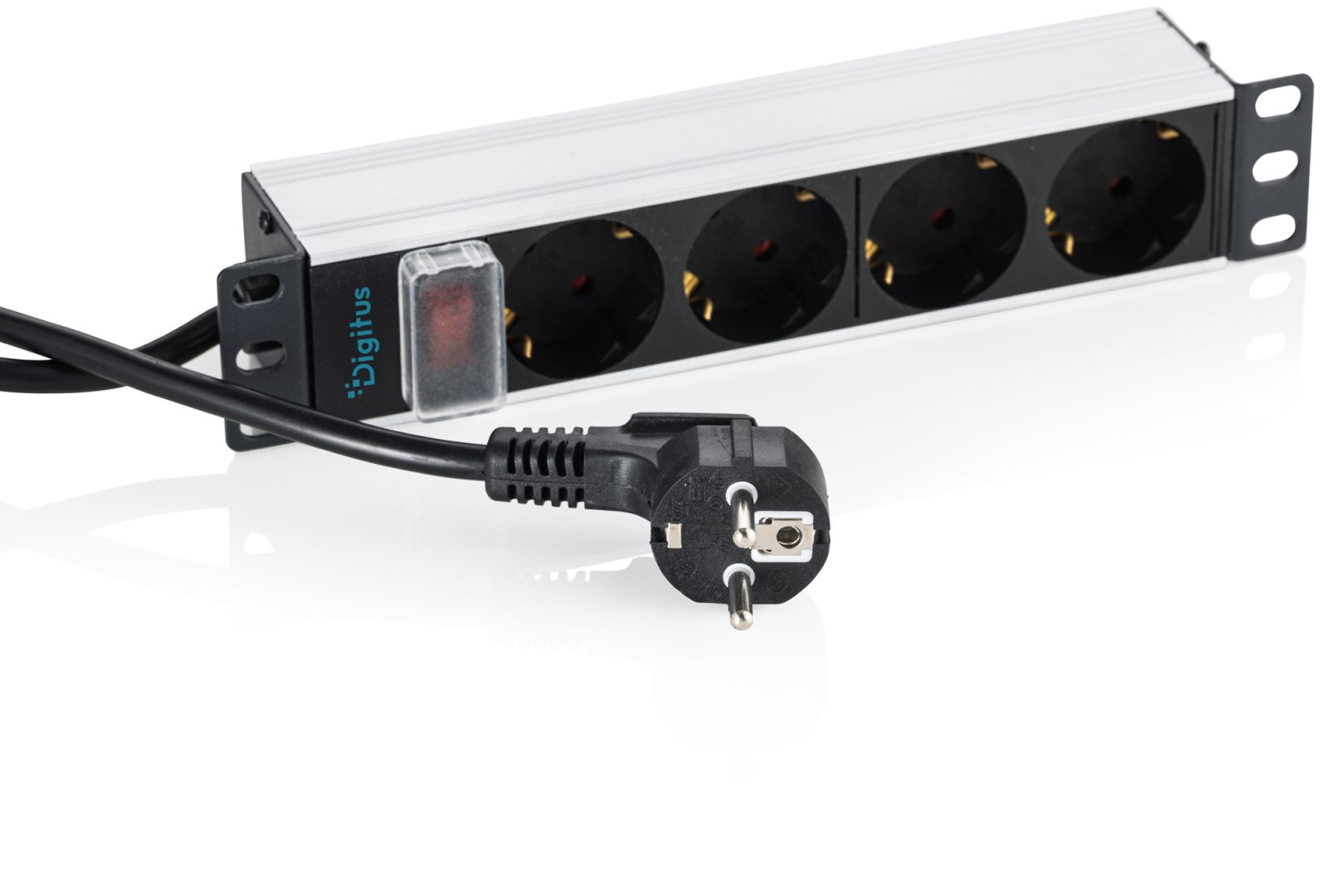 Digitus DN-95418-S Túlfeszültségvédő 4DIN 2m Black/White