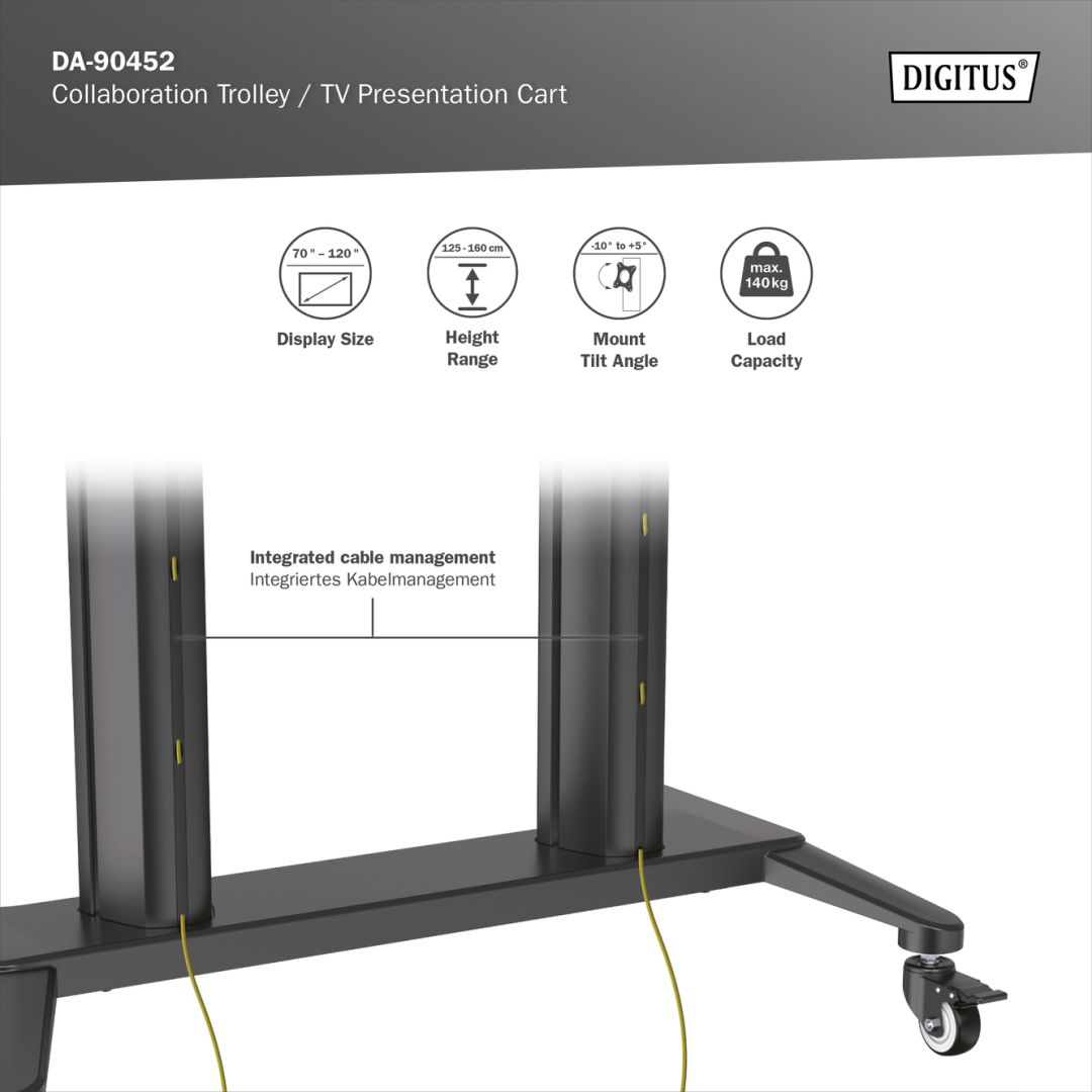 Digitus TV Cart 70-120
