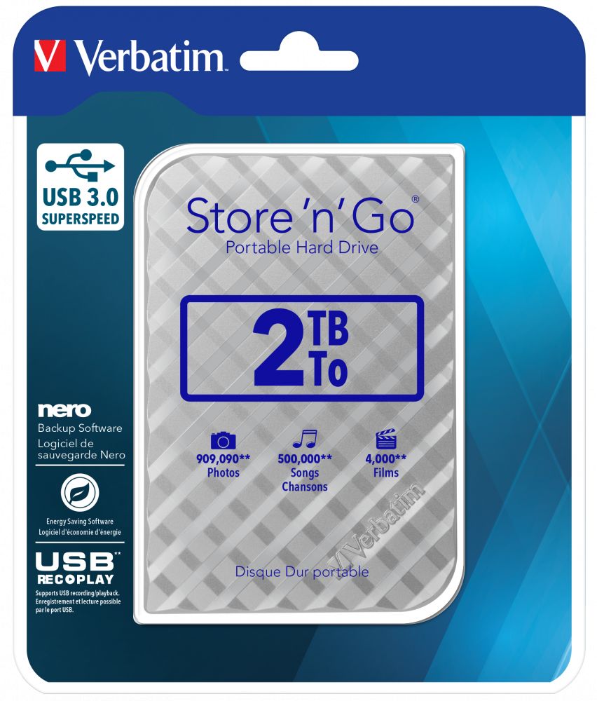 Verbatim 2TB 2,5