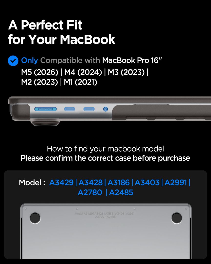 Spigen Air Skin case for MacBook Pro 16