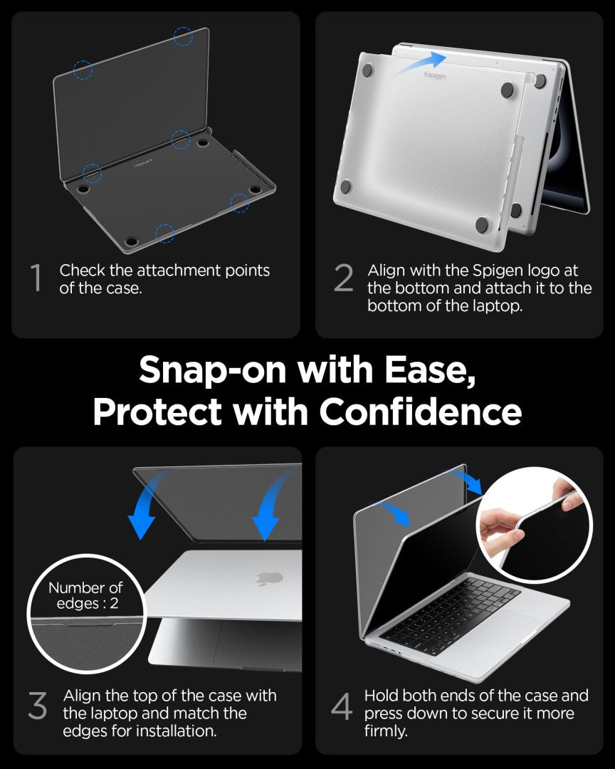 Spigen Air Skin case for MacBook Pro 16