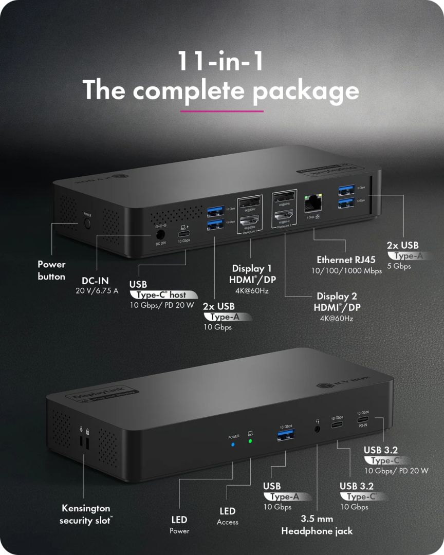 Raidsonic IcyBox IB-DK2255AC Heart Dock 2255
