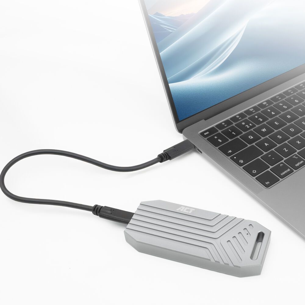 ACT AC1625 USB 40 Gbps M.2 2280 NVMe / PCIe SSD tok Grey