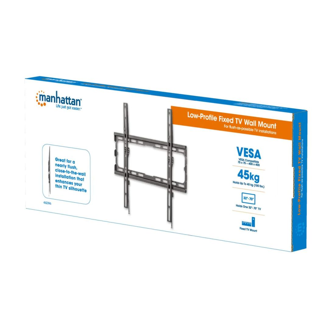 Manhattan Low-Profile Fixed TV Wall Mount 32