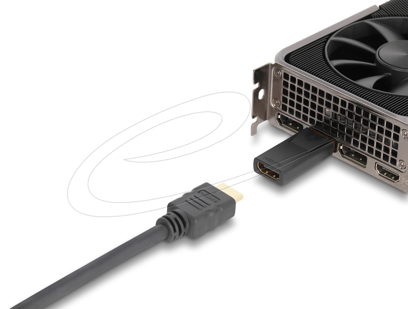 DeLock Active DisplayPort 1.2 to HDMI Adapter 4K with HDR function