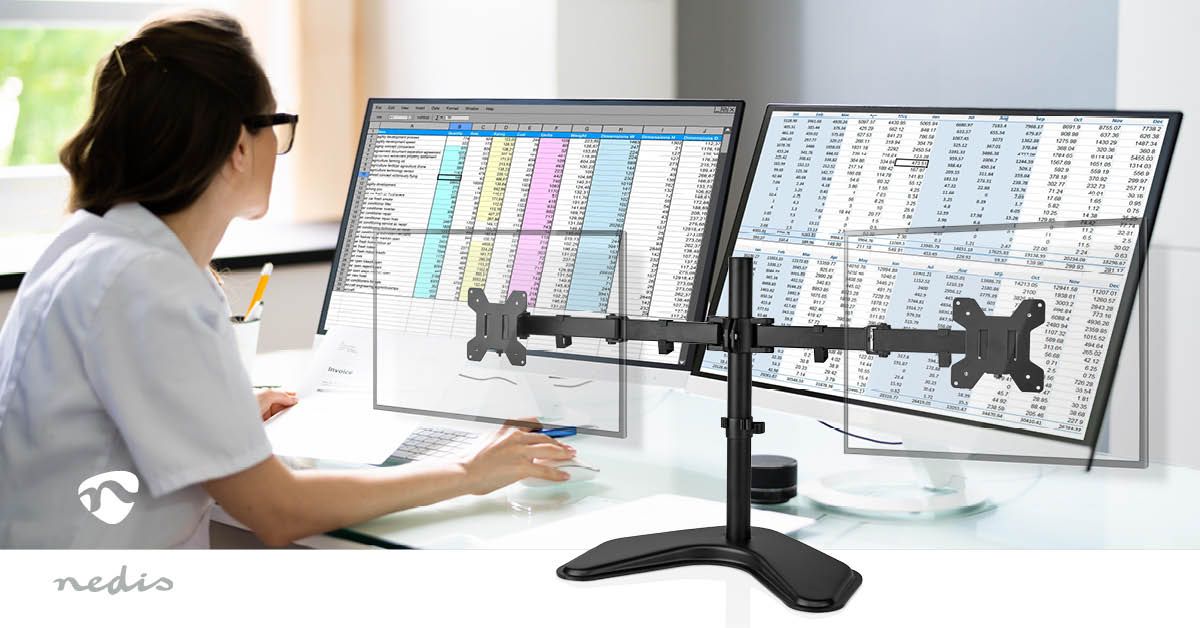Nedis Desk Monitor Mount 15-32