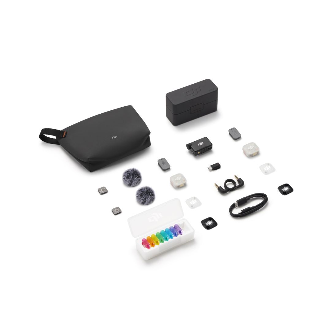 DJI Mic Mini 2S mikrofon (2 TX + 1 RX + Charging Case)