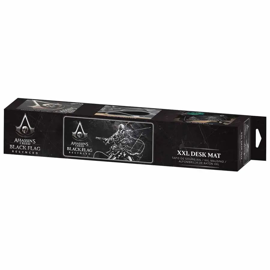 Subsonic Assassin's Creed Black Flag Resynced XXL Gaming Egérpad Black/White
