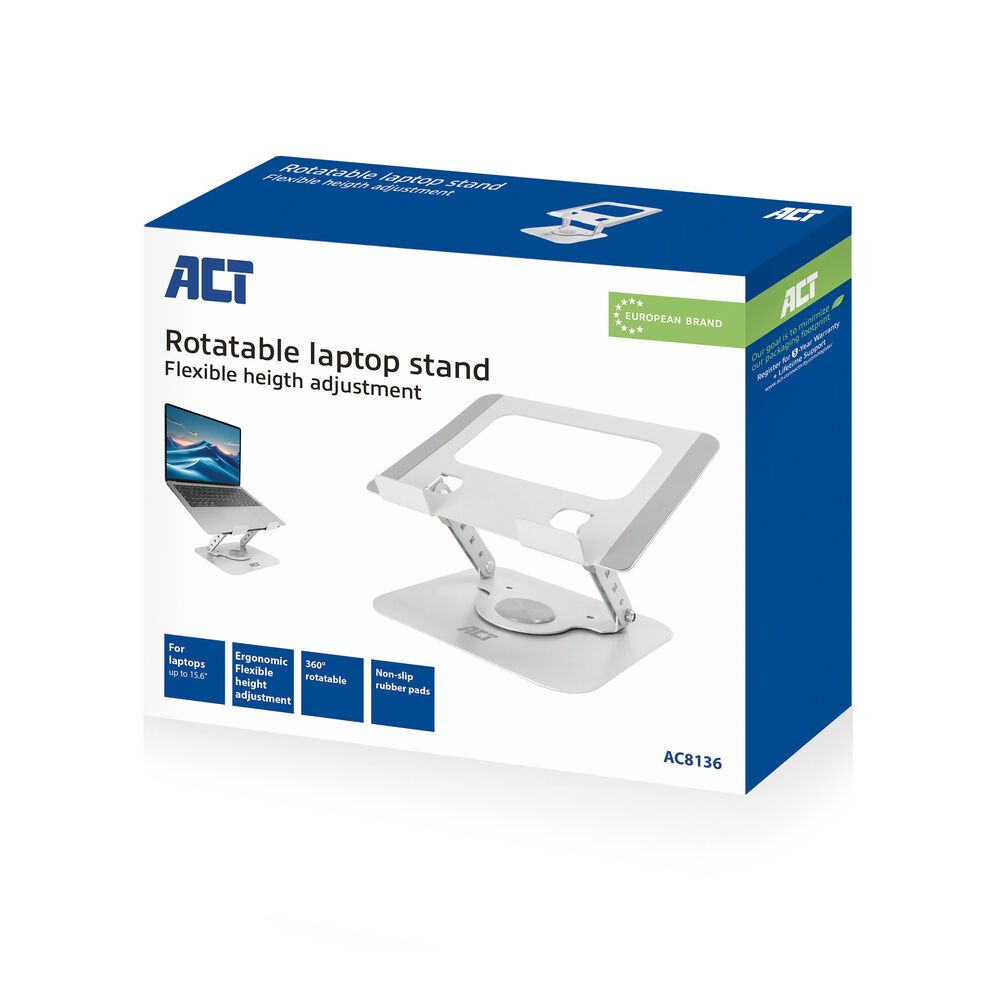 ACT AC8136 Notebook Állvány Grey