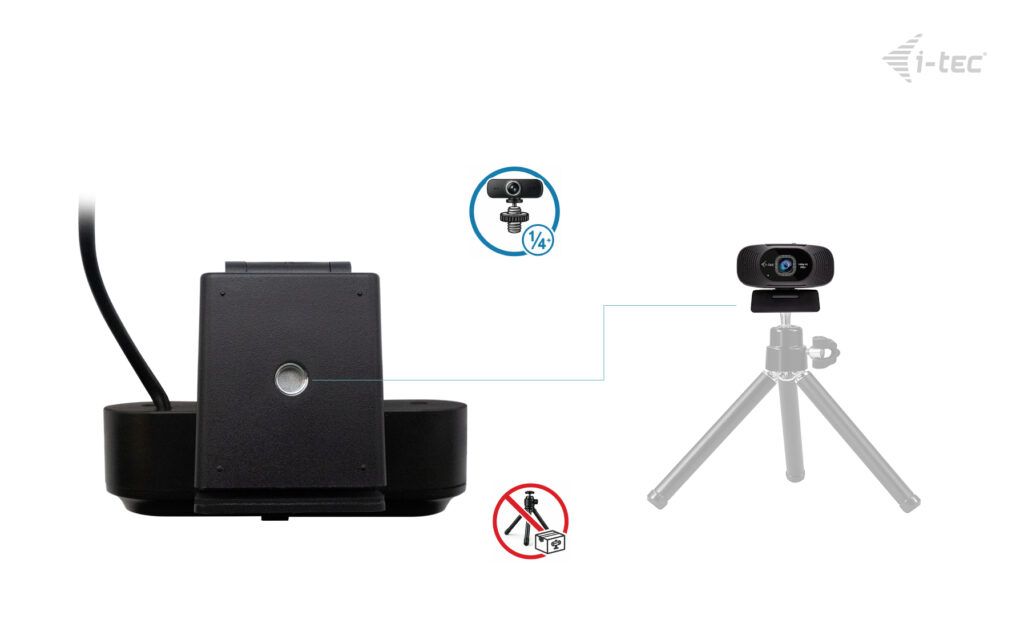 I-TEC Solomon 200 Webkamera Black