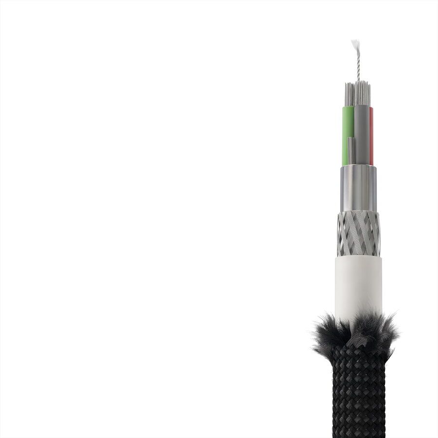 Nomad USB4 USB-C to USB-C braided cable 1m Black