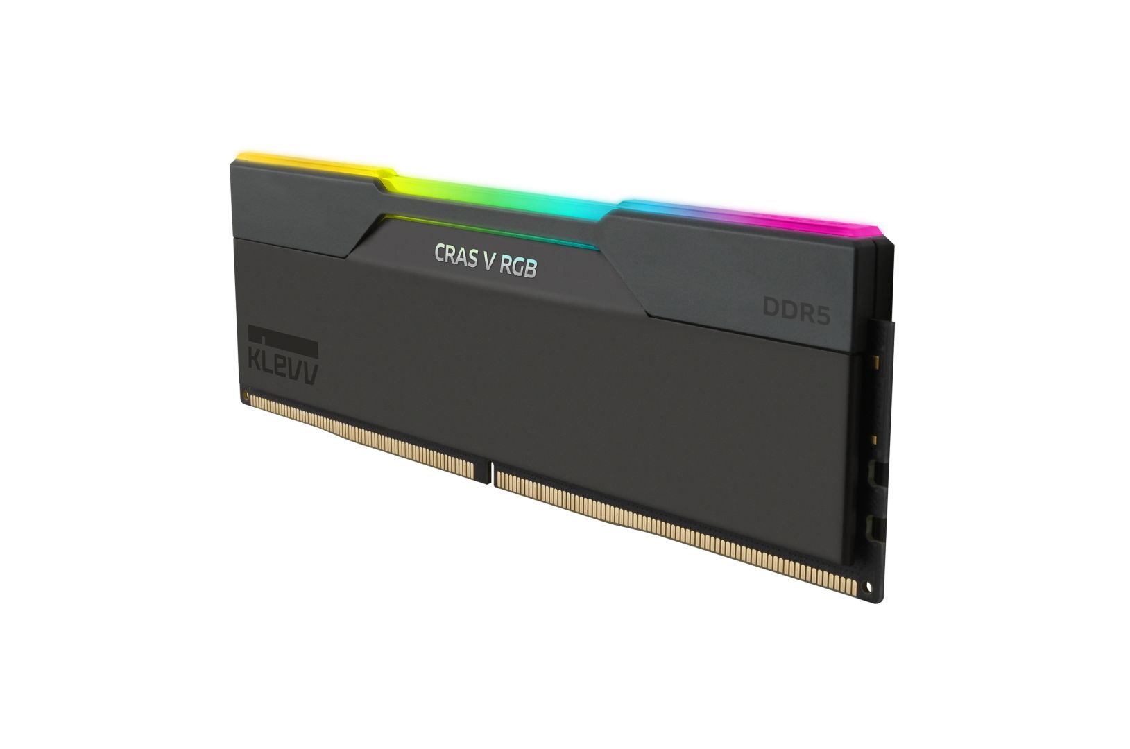 Klevv 32GB DDR5 6400MHz Kit(2x16GB) Cras V RGB Obsidian Black