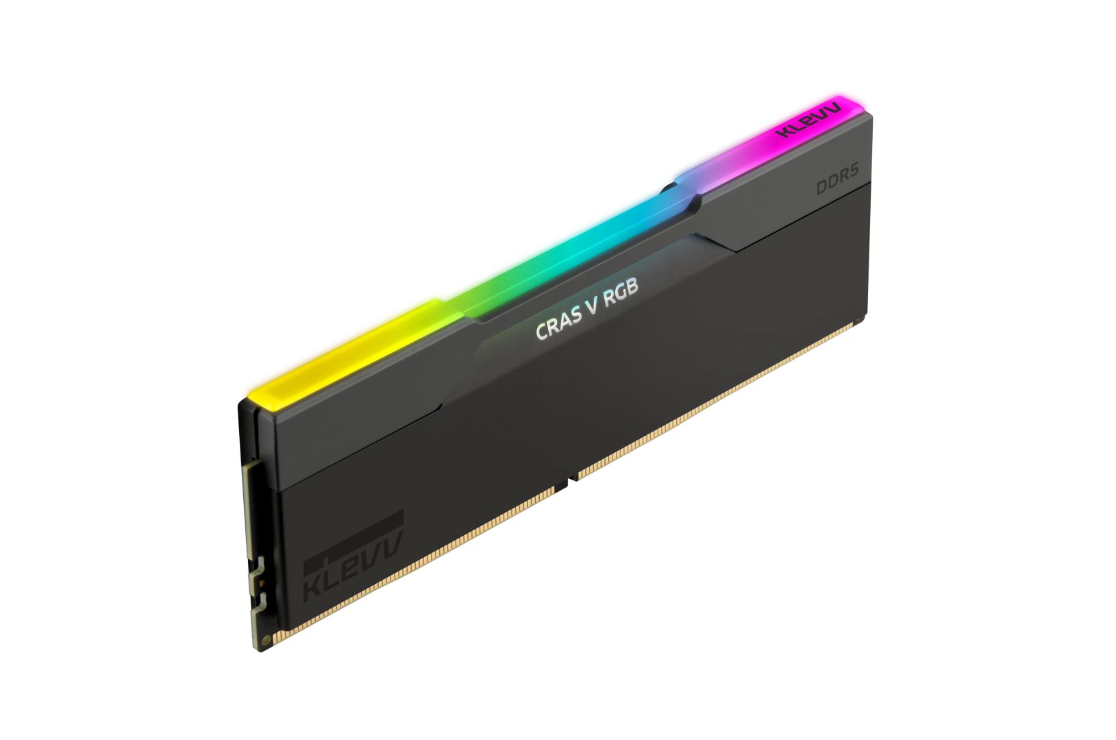 Klevv 32GB DDR5 6400MHz Kit(2x16GB) Cras V RGB Obsidian Black