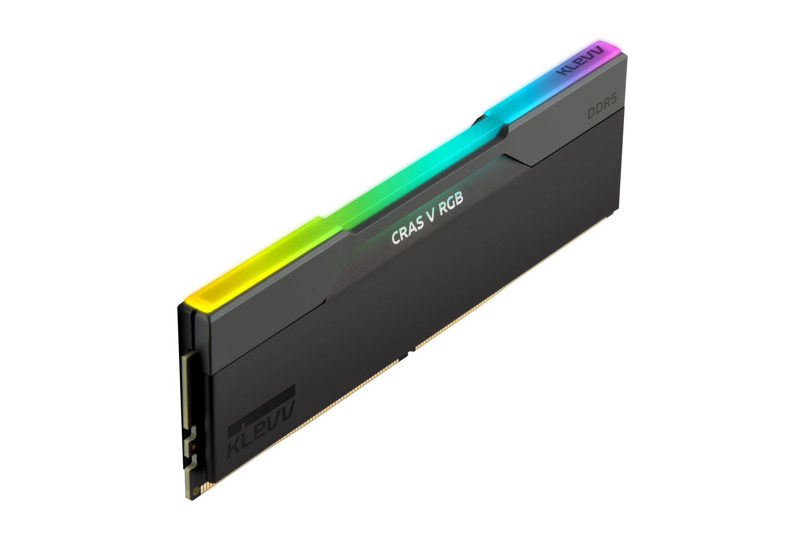 Klevv 32GB DDR5 6400MHz Kit(2x16GB) Cras V RGB Obsidian Black