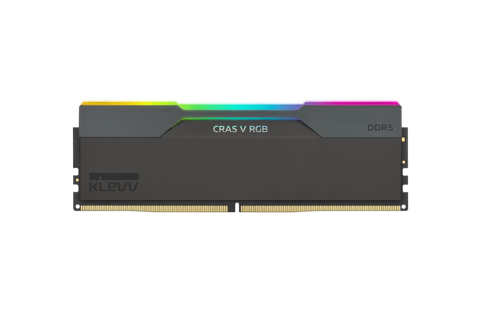 Klevv 32GB DDR5 6400MHz Kit(2x16GB) Cras V RGB Obsidian Black