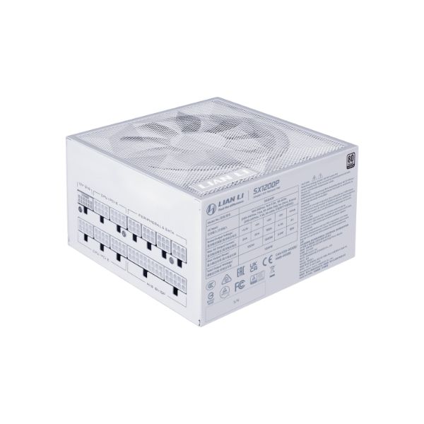 Lian Li 1200W 80+ Platinum SX Platinum White