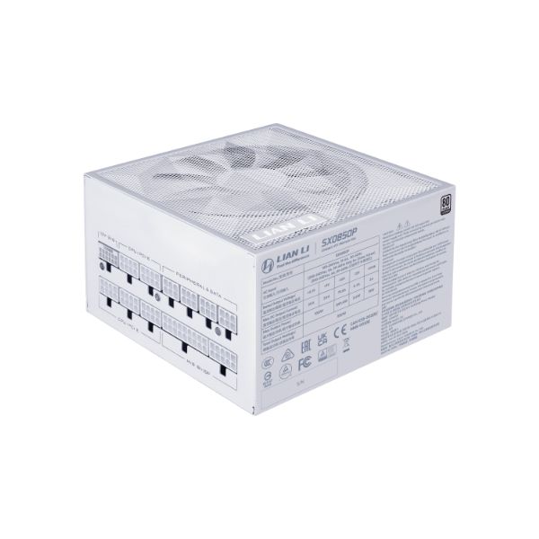 Lian Li 850W 80+ Platinum SX Platinum White