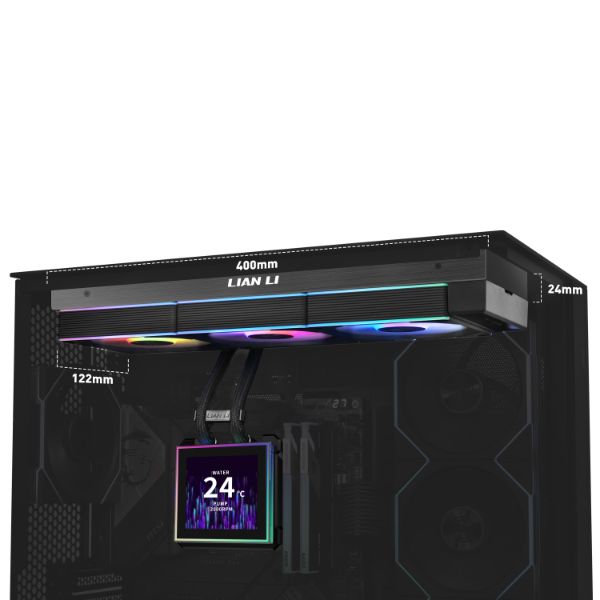 Lian Li HydroShift II LCD-S 360 CL Black