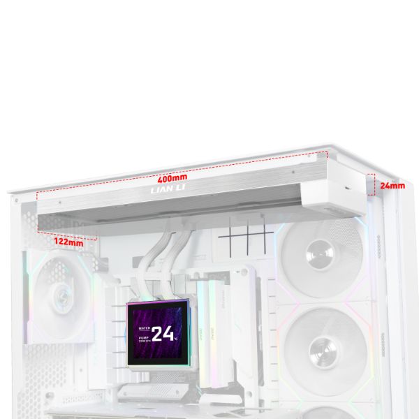 Lian Li HydroShift II LCD-S 360 Fanless White