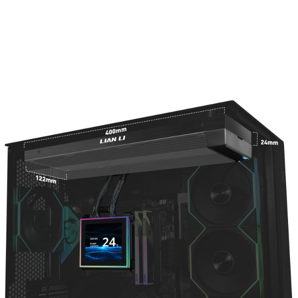 Lian Li HydroShift II LCD-S 360 Fanless Black