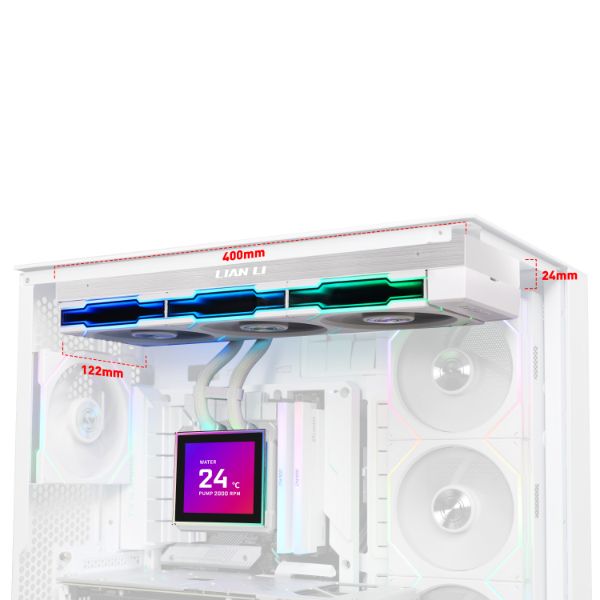 Lian Li HydroShift II LCD-S 360 TL White