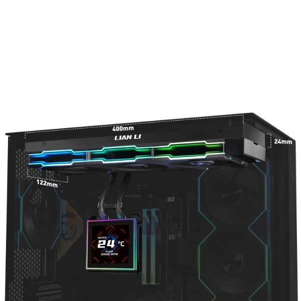 Lian Li HydroShift II LCD-S 360 TL Black