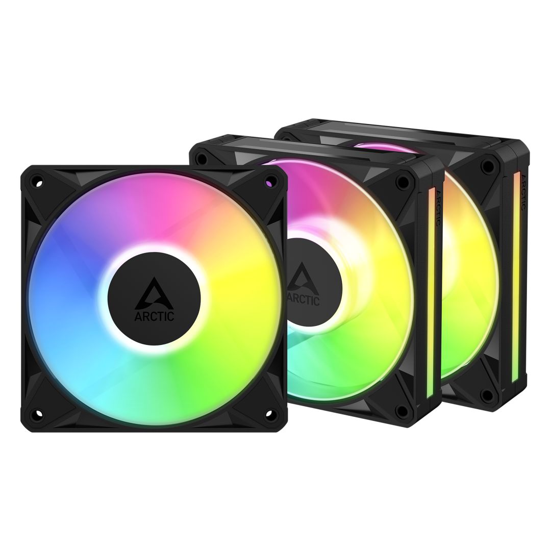 Arctic BioniX P12 A-RGB Black (3 Pack)