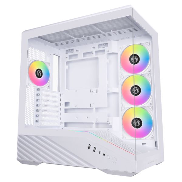 Lian Li Vector V100 Tempered Glass White