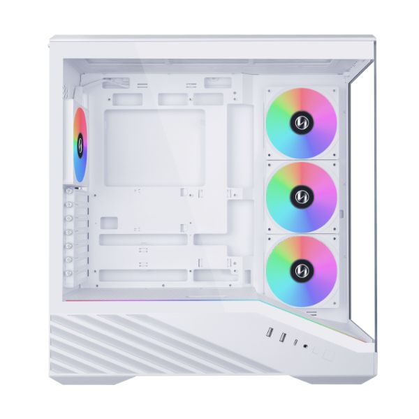 Lian Li Vector V100 Tempered Glass White