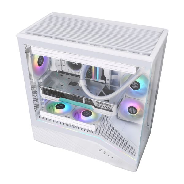 Lian Li Vector V100 Tempered Glass White